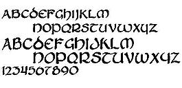Zilluncial 英文字體下載