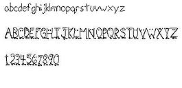 zhangQA 英文字體下載