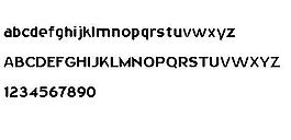 20th Century Font 數(shù)字字體