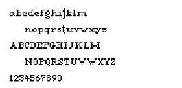 Megan Serif 像素字體