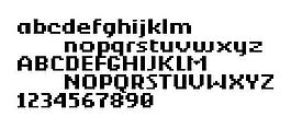 Berkelium Bitmap 像素字體