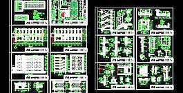 五層學(xué)校辦公樓磚混結(jié)構(gòu)建筑施工圖