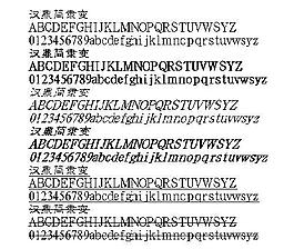 漢鼎簡(jiǎn)隸變 中文字體下載