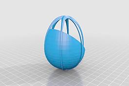 可定制的復活節藝術蛋