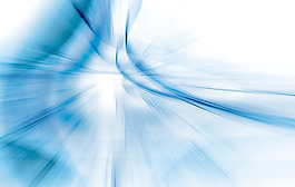 摘要藍色分形背景