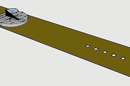 太陽表盤的手表