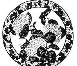 19814_布紋_黑白通花