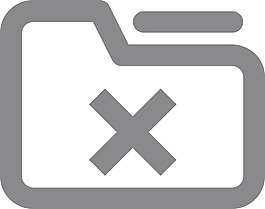 X冲程图标的文件夹