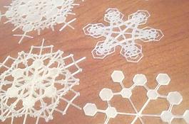獨(dú)特的雪花暴風(fēng)雪