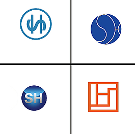 SH的LOGO設計組合