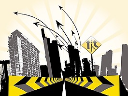 射線背景下建筑結構