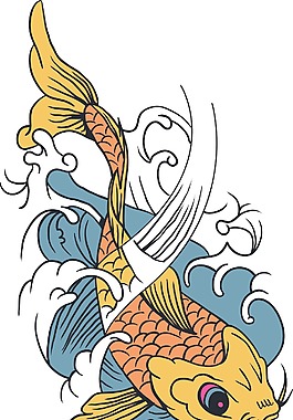 向量的錦鯉魚
