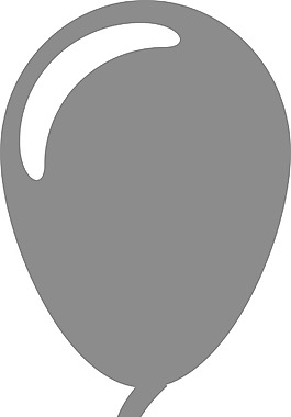 氣球字形圖標