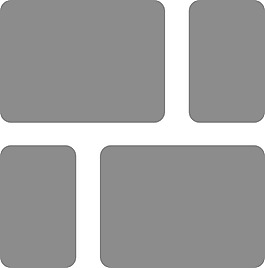 矩形的1字形圖標(biāo)