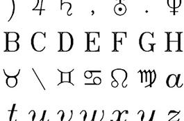 赫爾希字體在SVG
