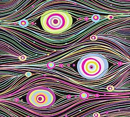 孔雀羽毛背景矢量素材3