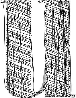 手繪字體插圖