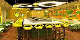 3D 店面效果圖
