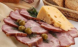 鮮肉 奶酪 面包