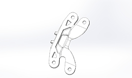 噴氣發(fā)動機bracket-m3