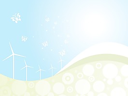 生態(tài)學(xué)的概念風(fēng)力發(fā)電機(jī)太陽能發(fā)電系統(tǒng)