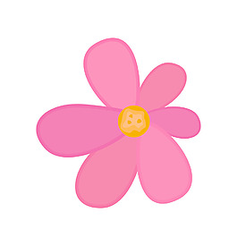 粉紅色矢量花卉藝術(shù)