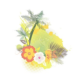 夏天的插圖