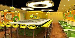 3D 店面效果圖