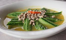 肉松雞湯煮瓜柳