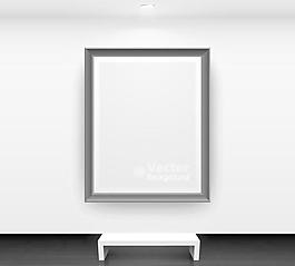畫廊展示背景矢量素材7