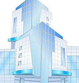 高樓建筑矢量素材3