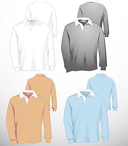 空白服裝矢量素材2
