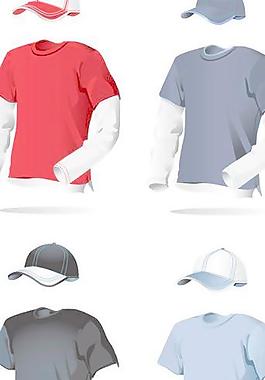 空白服裝矢量素材1