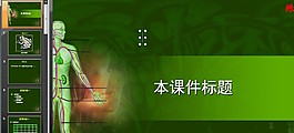 初中生物人體生理類課件PPT模板
