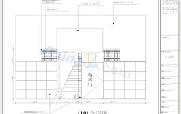 樓梯門立面矢量素材下載
