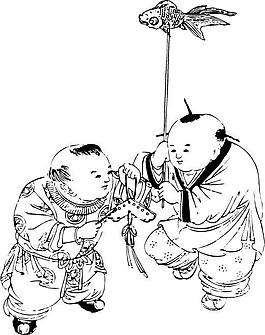 嬉鬧童子