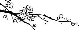 梅花矢量图