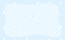 雨水卡通背景矢量