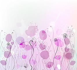 精美線描花紋矢量素材3