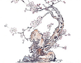 古畫梅花