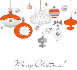 復(fù)古的圣誕飾品