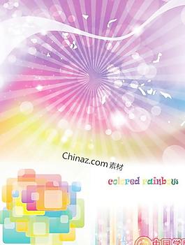 光斑闪烁背景矢量图