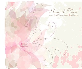 藝術(shù)花背景—