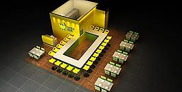 3D 店面效果圖