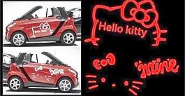 HelloKitty貓車貼