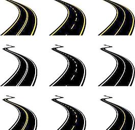 高速公路矢量素材3