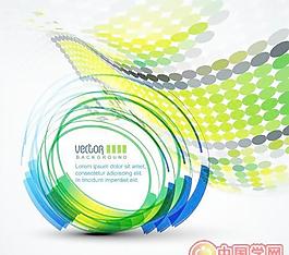 抽象的動(dòng)感元素矢量素材二