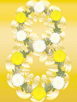 3.8婦女節(jié)主題矢量素材