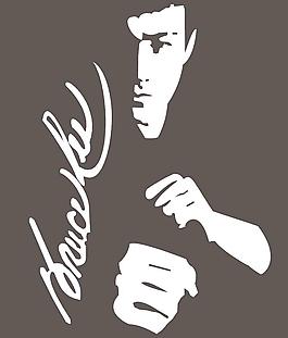 車貼 李小龍
