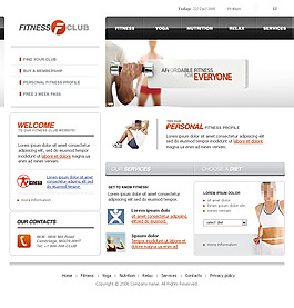 健身俱樂部網(wǎng)站設(shè)計(jì)